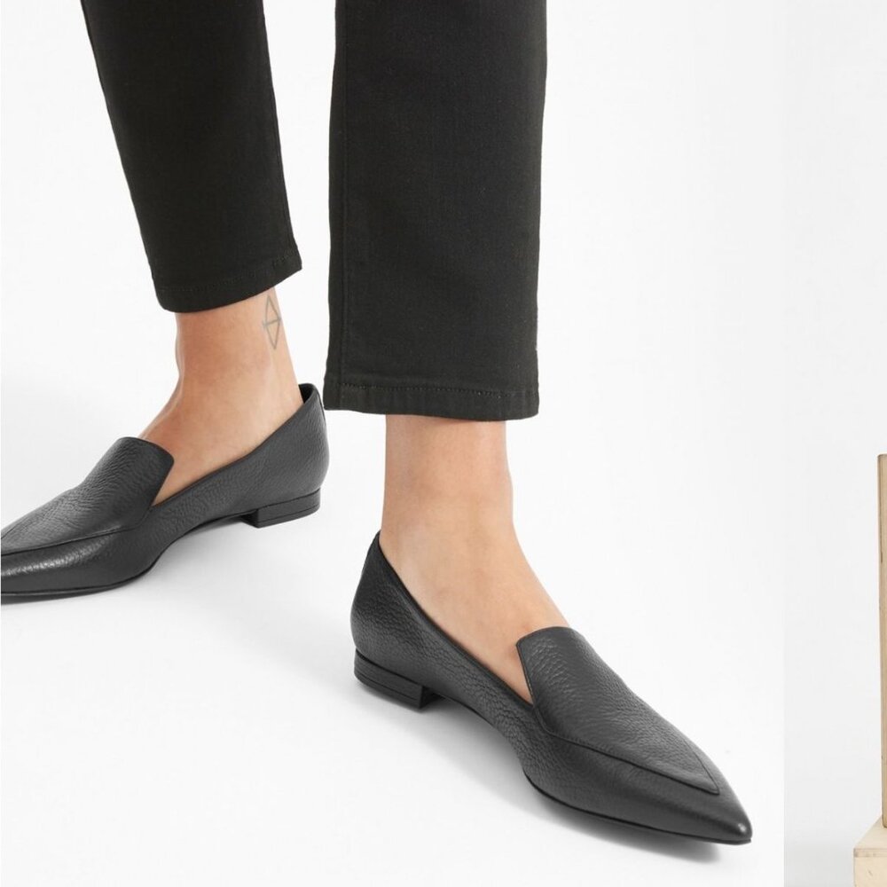 Everlane - The Boss Flat (Black)